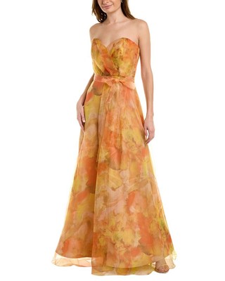 

Платье Rene Ruiz из органзы женское, Желтый