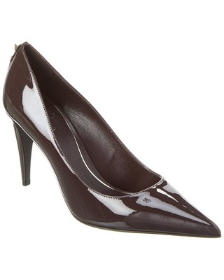 

Женские лакированные туфли Valentino Rockstud 90, Черный, NA