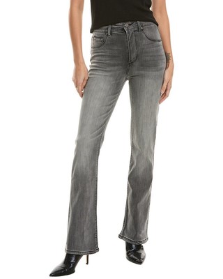 Джинсовые женские ботинки Afrm Huxley Shadow Grey Baby Bootcut Черные 25