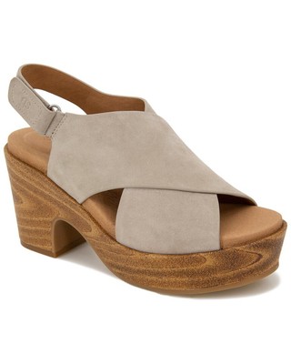 

Женские замшевые сандалии Gentle Souls By Kenneth Cole Dani Cross на платформе, Mushroom suede, NA