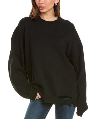 Helmut Lang Rib Sweater Womens Black S
