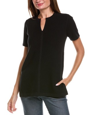 Легкий женский топ St. John черного цвета S