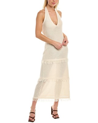 

Платье макси Ramy Brook Casey с лямкой на шее, женское, Linenlinen