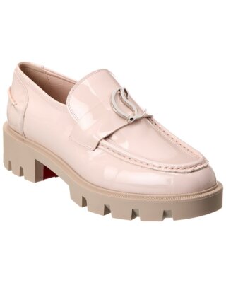 

Christian Louboutin Cl Moc Lug Женские лакированные лоферы, Белый, NA