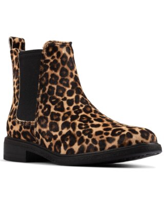 

Женские кожаные ботинки Clarks Clarkdale Arlo, Leopard prt comb, NA