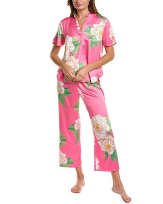 

N Natori Женский пижамный комплект Paradise Peony из 2 предметов, розовый