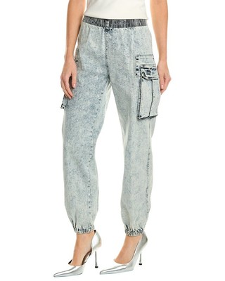 Норма Камали Бойфренд Карго-джоггер женский синий 10