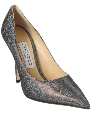 

Женские замшевые туфли Jimmy Choo Love 100, Серебряный, NA