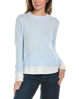 Женский свитер из кашемировой смеси Alashan Cashmere Duet Shirttail M