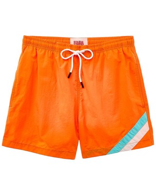 

Однотонные и полосатые мужские плавки Classic Orange, Оранжевый, NA