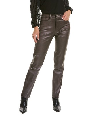 

Джинсы Frame Denim Le Sylvie Mahogany Slender Straight Женские коричневые, Коричневый, NA