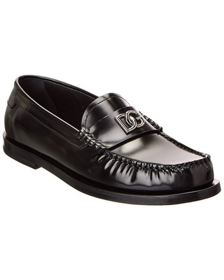 Женские кожаные мокасины Dolce & Gabbana