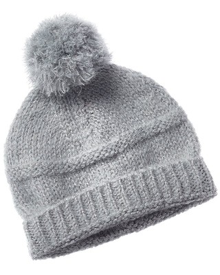 

Женская полушерстяная шапка Jocelyn Stitch Stripe, синяя, Синий, NA