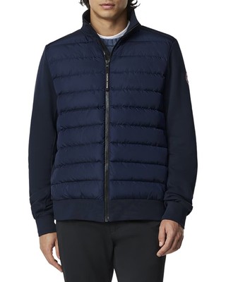 Canada Goose Hybridge Huron Full Zip Down Hoodie Mens  S
