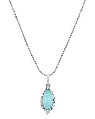 Pre-owned Konstantino Silver Gemstone Necklace Women's