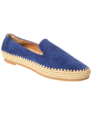 Женские мокасины Clergerie Irmis из замши и рафии