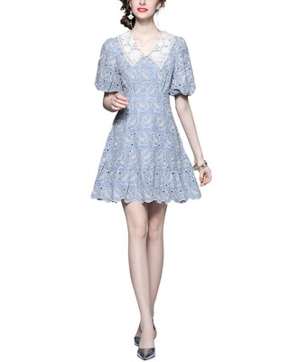 

Мини-платье Tina женское, Hcx blue - white