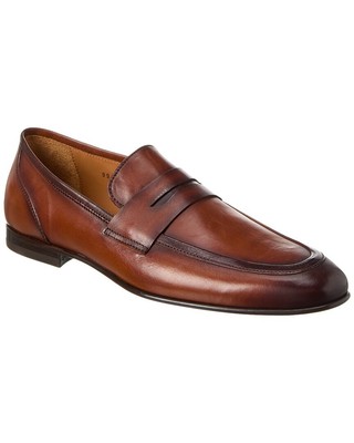 

Antonio Maurizi Кожаные Пенни Лоферы Мужские Коричневые, Коричневый, NA