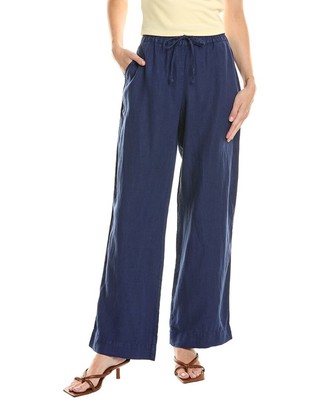 Женские прямые льняные брюки Tommy Bahama Two Palms с высокой посадкой