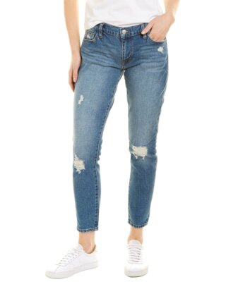 

Hudson Jeans Женские джинсы скинни до щиколотки Krista Fawne с низкой посадкой, Синий, NA