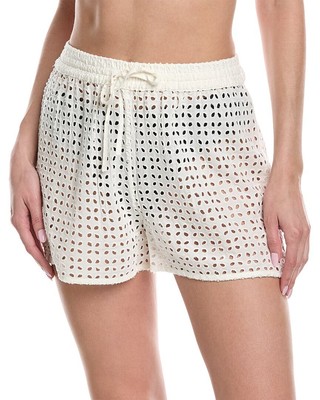 Однотонные женские шорты Charlie Short Womens White Xl в полоску
