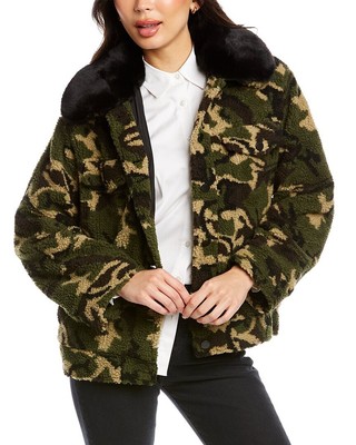 

Женская куртка Jocelyn Sherpa Trucker, Зеленый, NA