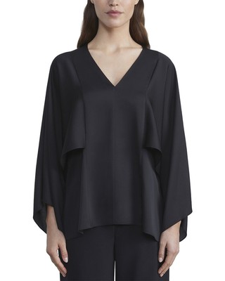 Женская блузка с V-образным вырезом Lafayette 148 New York
