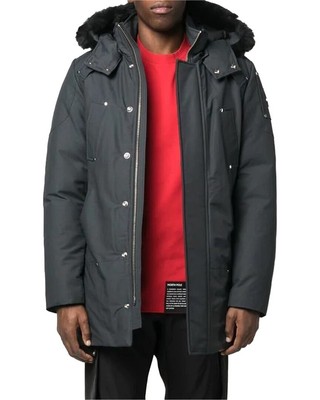 

Мужская пуховая парка Moose Knuckles Sterling, Granite w/b, NA