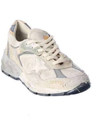 

Женские кроссовки Golden Goose Dad-Star из парусины и замши, Белый, NA
