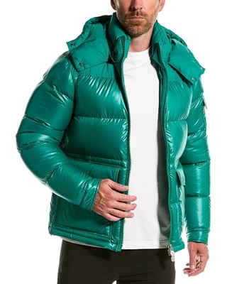 

Moncler Мужское пальто с нашивкой-логотипом, Зеленый, NA