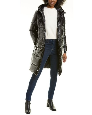 

Пуховик Herno Glossy Long Puffer женский черный, NA