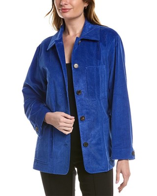 

Женская куртка-рубашка Lafayette 148 New York Greer, Синий