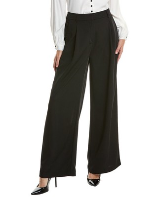 Женские брюки из драповой саржи Bcbg New York черного цвета 4