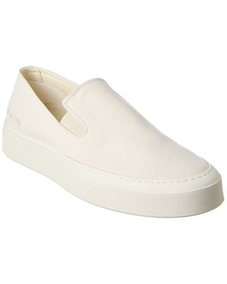 Парусиновые кроссовки-слипоны Common Projects мужские белые 43