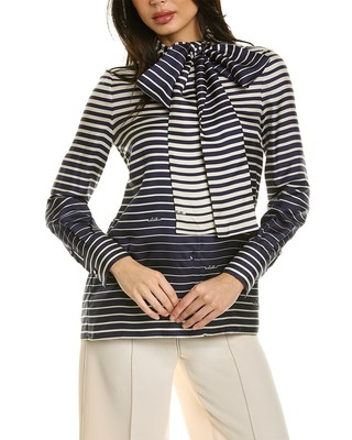 

Женская шелковая рубашка Valentino, Aavory\navy