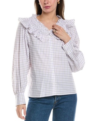 Sandro Top Womens White 0