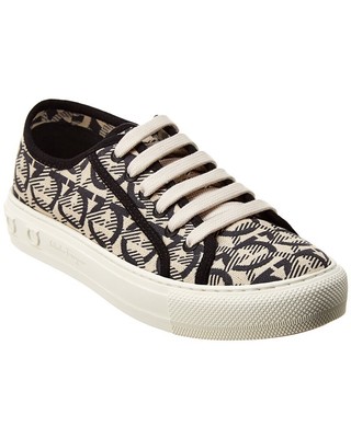 

Женские кроссовки Ferragamo Wimbledon черные, Черный, NA