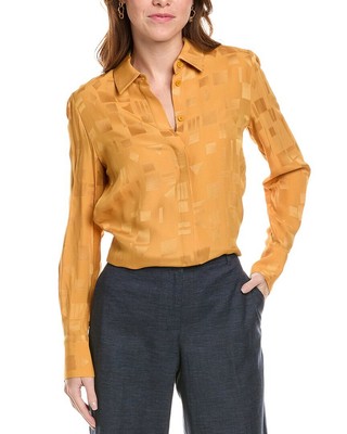 Женская блузка Lafayette 148 New York Scottie