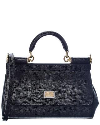 

Dolce -amp; Gabbana Sicily Маленькая Кожаная Сумка женская Черная, NA