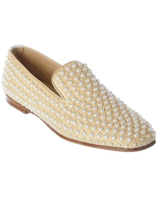 

Женские лоферы Jimmy Choo Varsha из рафии, Коричневый, NA