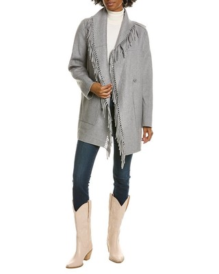 

Полушерстяное полушерстяное пальто Tahari Liza женское, Hgyheather grey, NA