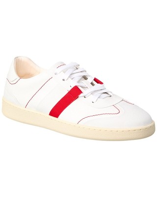 

Женские кожаные низкие кроссовки Ferragamo Garda Low, Белый, NA