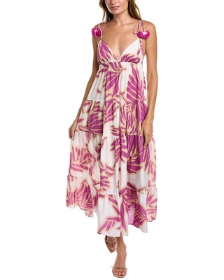 

Платье Tanya Taylor Fiorella женское, Boysenberry multi