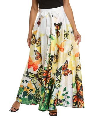 Юбка макси Gracia Butterfly Nature женская белая S