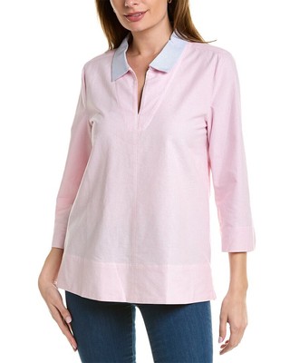 

Женская туника Duffield Lane Cadence, Pink/blue oxford