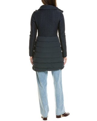 Pre-owned Postcard Post Card Porong Down Coat Women's In Blue