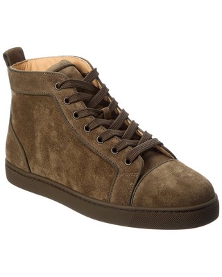 

Christian Louboutin Louis Orlato Замшевые кроссовки мужские зеленые, Зеленый, NA