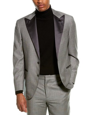 

Мужской смокинг Brunello Cucinelli из 2 предметов из смеси шерсти и кашемира, Ccgrigio