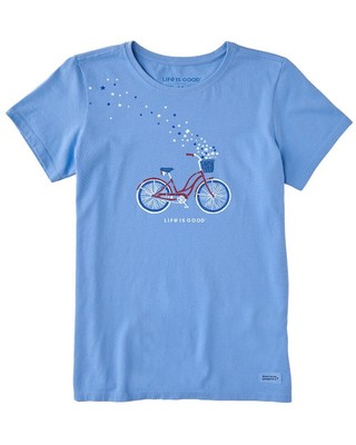 

Женская футболка Life Is Good Crusher размера, Cornflower blue