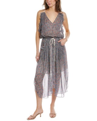 

Платье макси Isabel Marant Étoile Fadelo женское, Синий